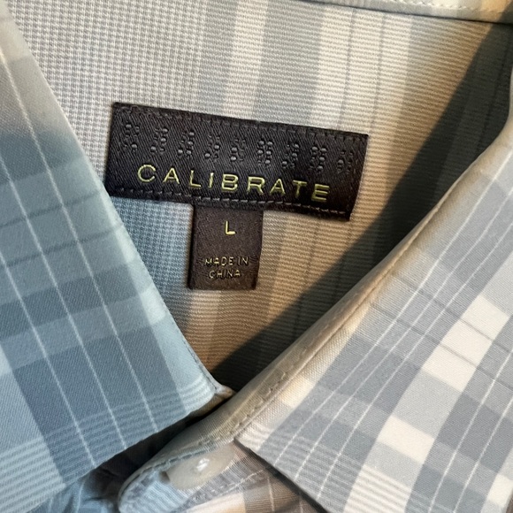 Calibrate Men’s button up casual - Picture 5 of 5